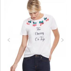 Draper James "The Cherry on Top" T-shirt